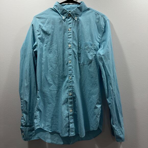 BONOBOS men's cotton tailored slim fit dress shirt size medium - Picture 1 of 6